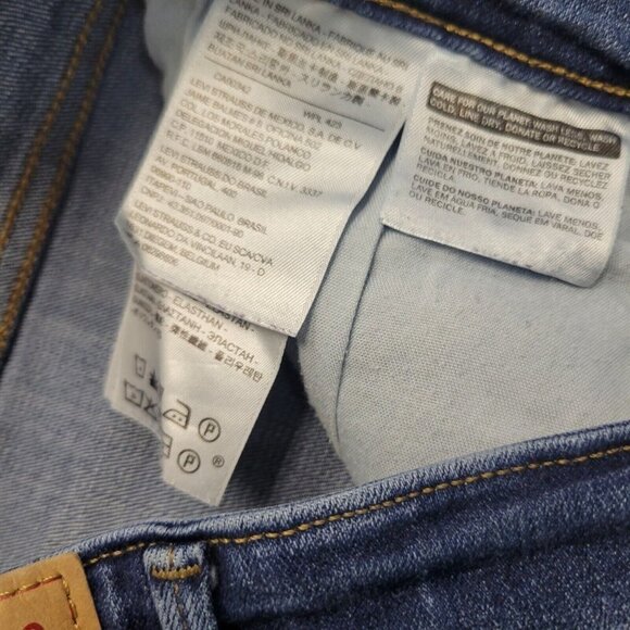 Levi's Mid-Rise Skinny Jeans.  Size 31. Excellent Condition Pre-owned - Picture 8 of 9